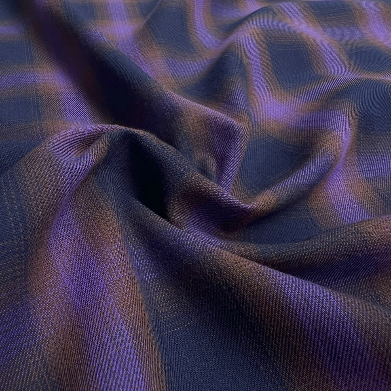 Tissu coton Carreaux "Salem" par Cousette