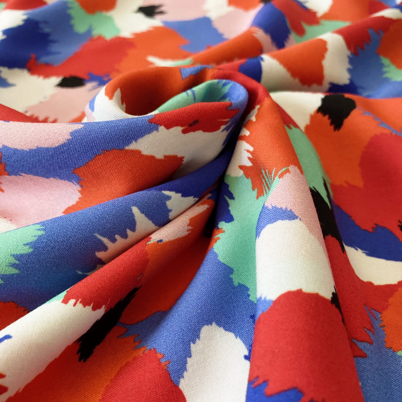 Tissu Viscose Cherry par My Dress Made - Imprimé en France