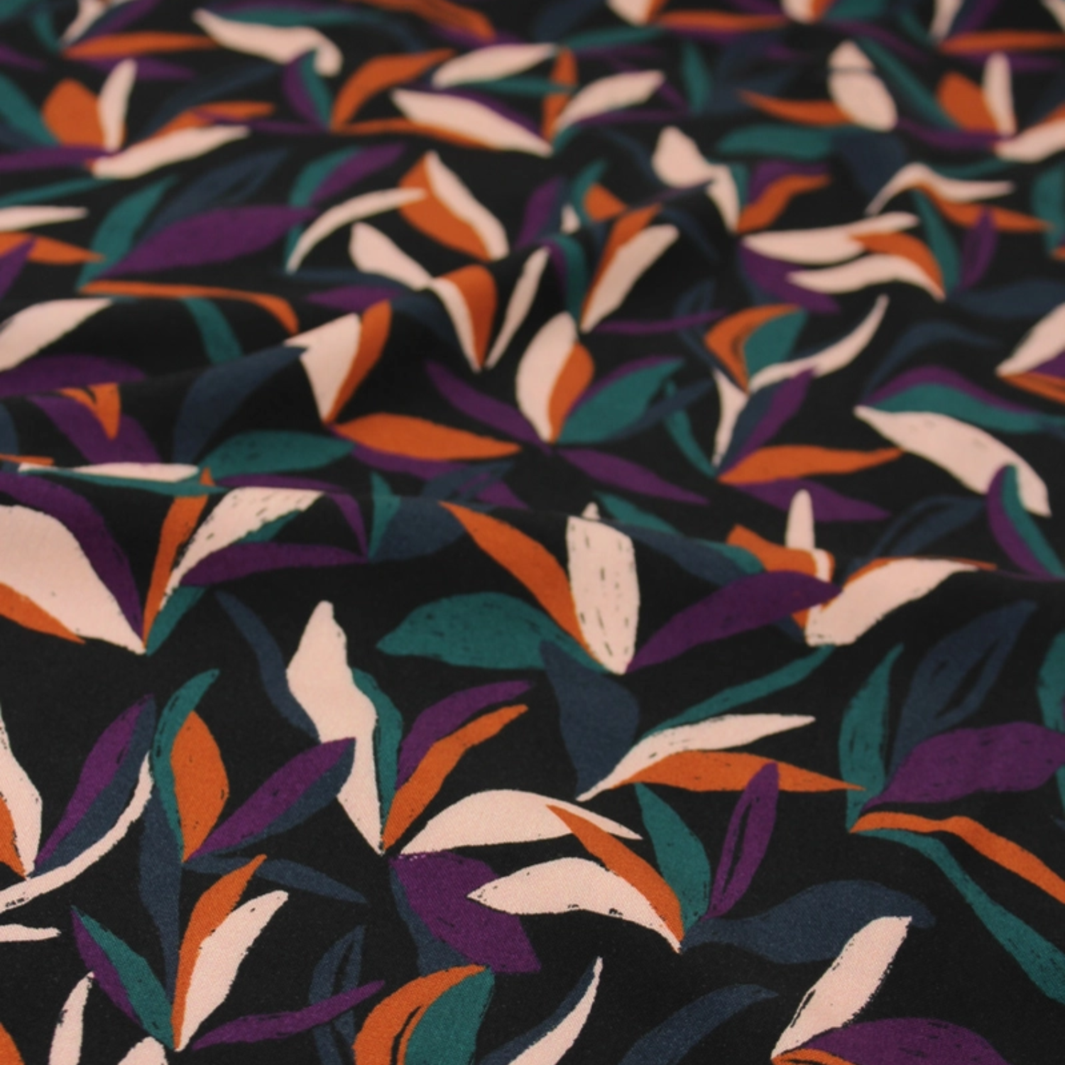 Tissu Viscose "Mowgli" Multicolore par Eglantine & Zoé