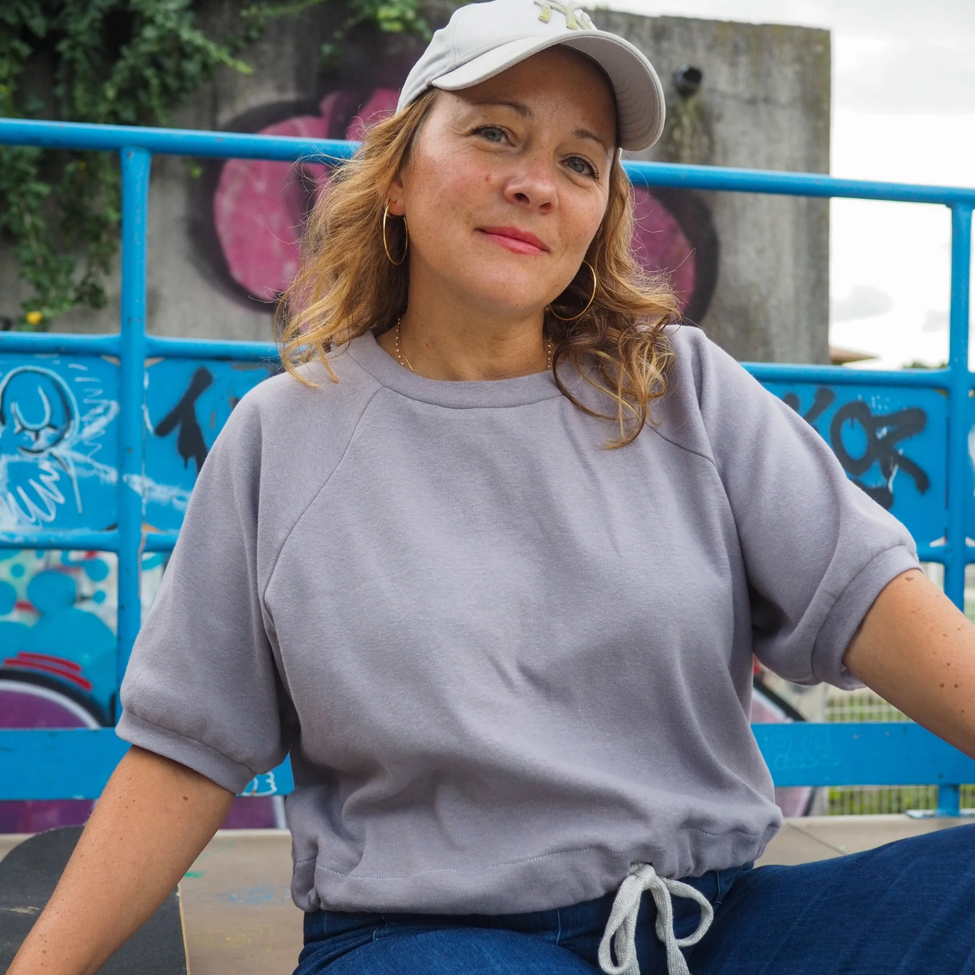 Patron Sweat "Flore" de Ma Petite Fabrique du 32 au 52