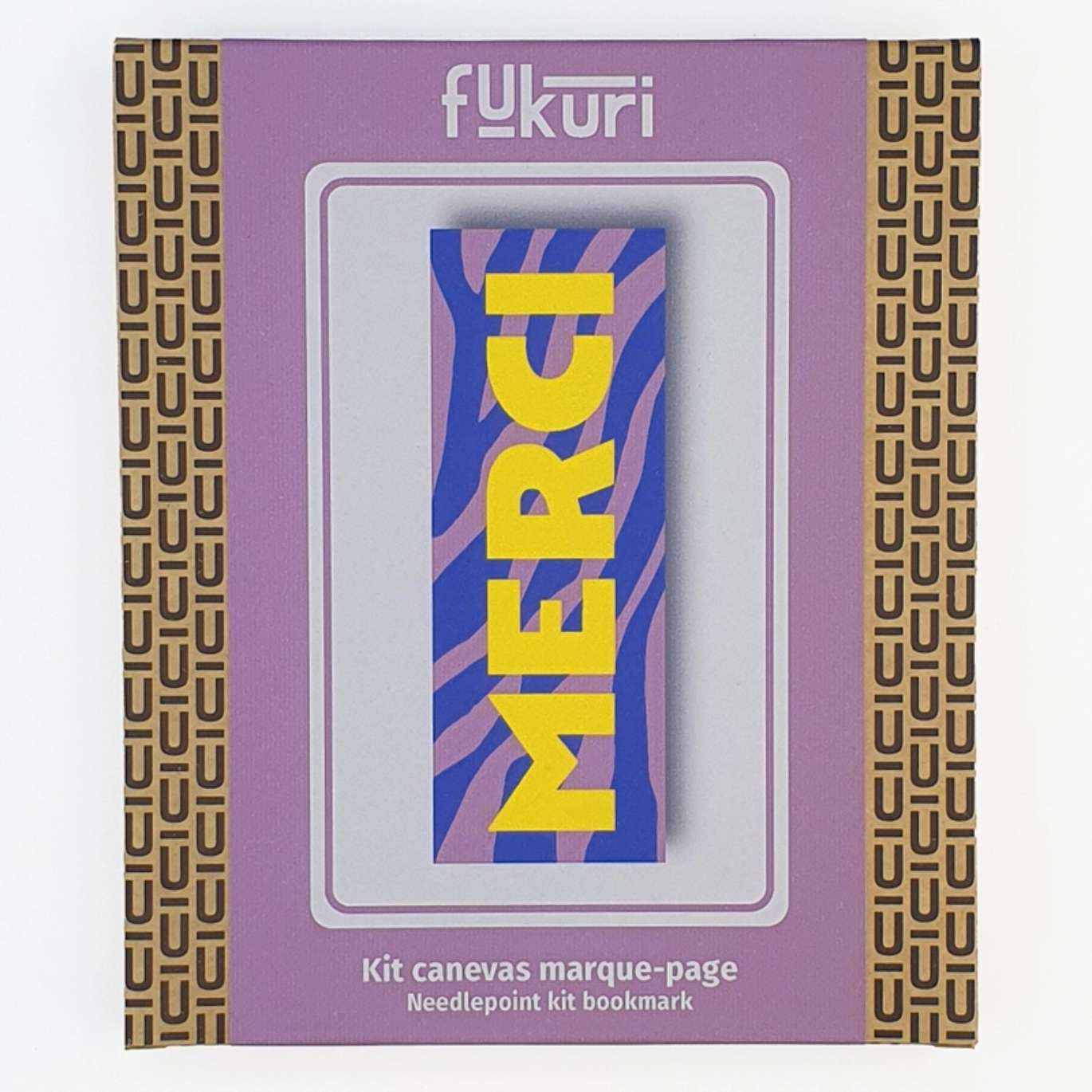 Kit DIY Canva Fukuri Marque Page "MERCI"