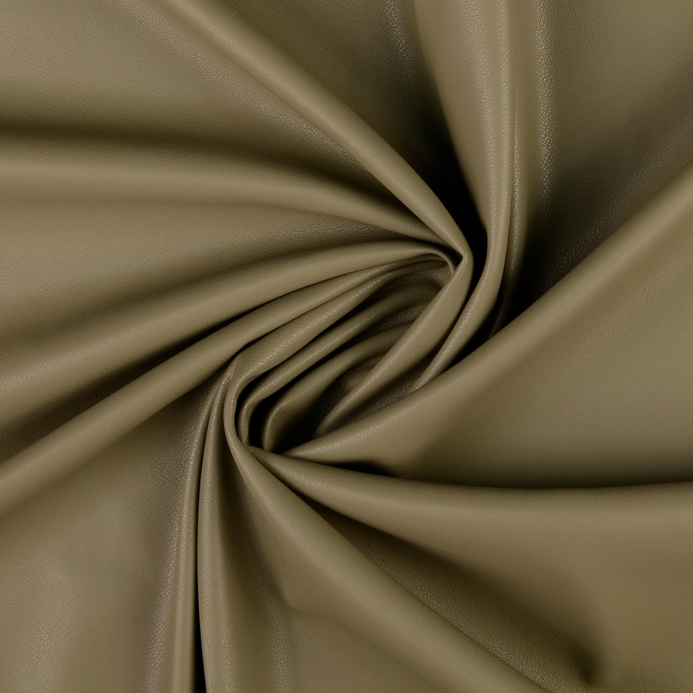 Tissu Simili Cuir Olive Qualité Premium 