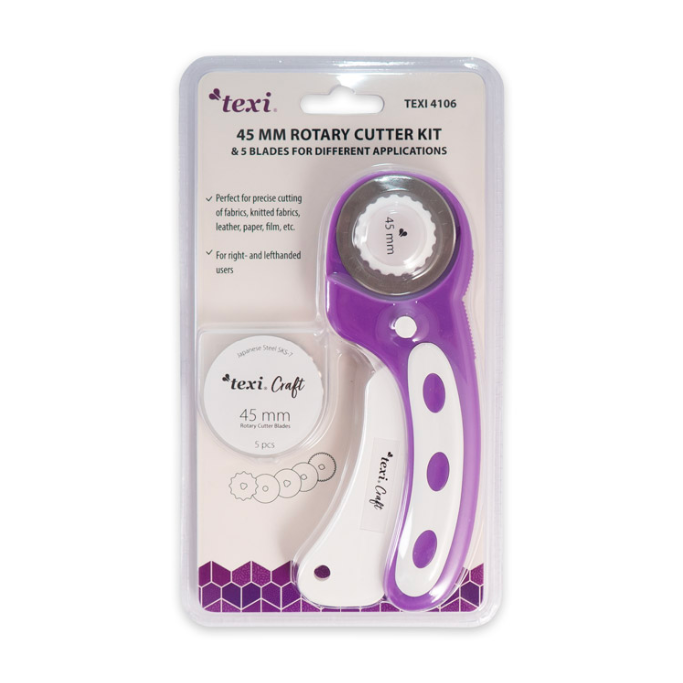 Kit Cutter rotatif TEXI 4106 - diam. 45mm