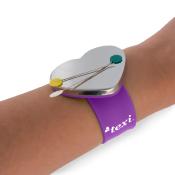 Bracelet porte épingles magnétique TEXI LOVE Violet