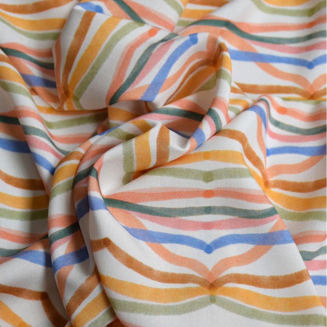 Tissu Viscose Waves par Cousette