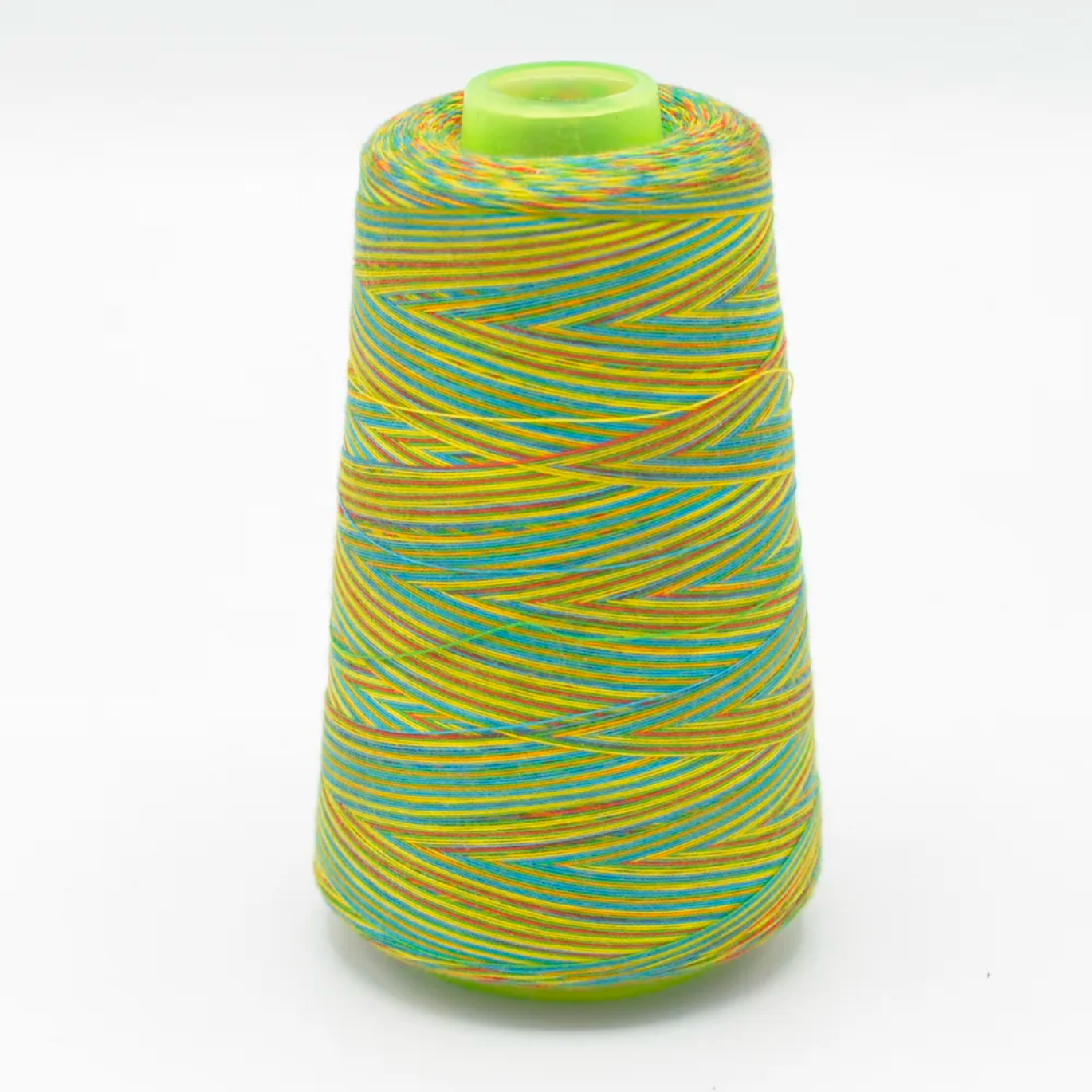 Fil Multicolor - Vert - Cône 2743m (3000 yards)