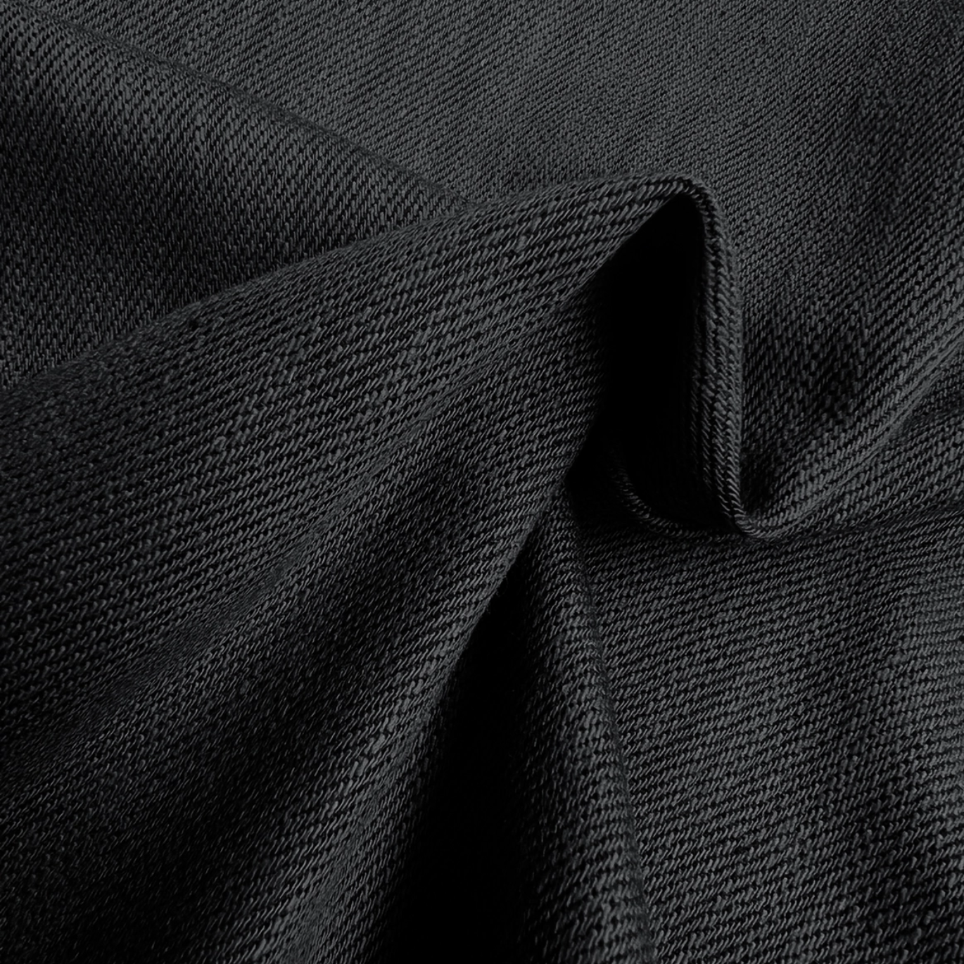 Tissu Jean Souple "Deep Black" par Cousette
