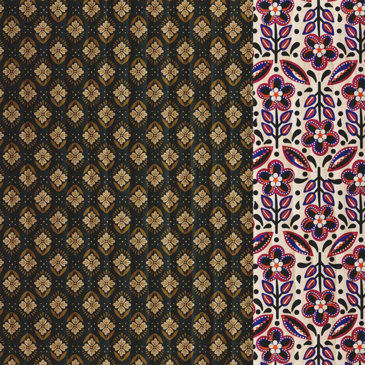 Tissu Coton Matelassé Vertical Jaklynn