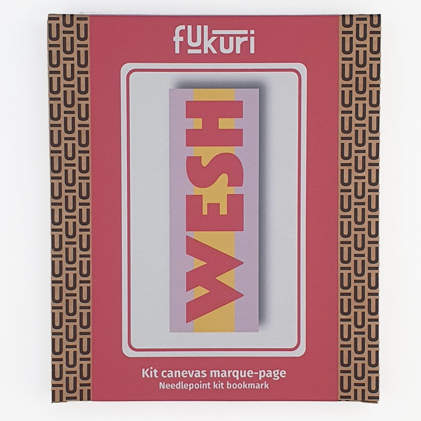 Kit DIY Canva Fukuri Marque Page "WESH"