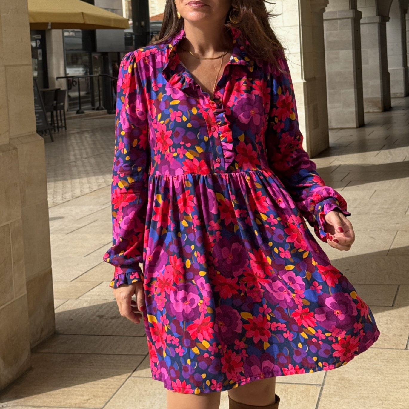 Patron de Blouse Robe Albane de Clématisse Pattern du 34 au 52