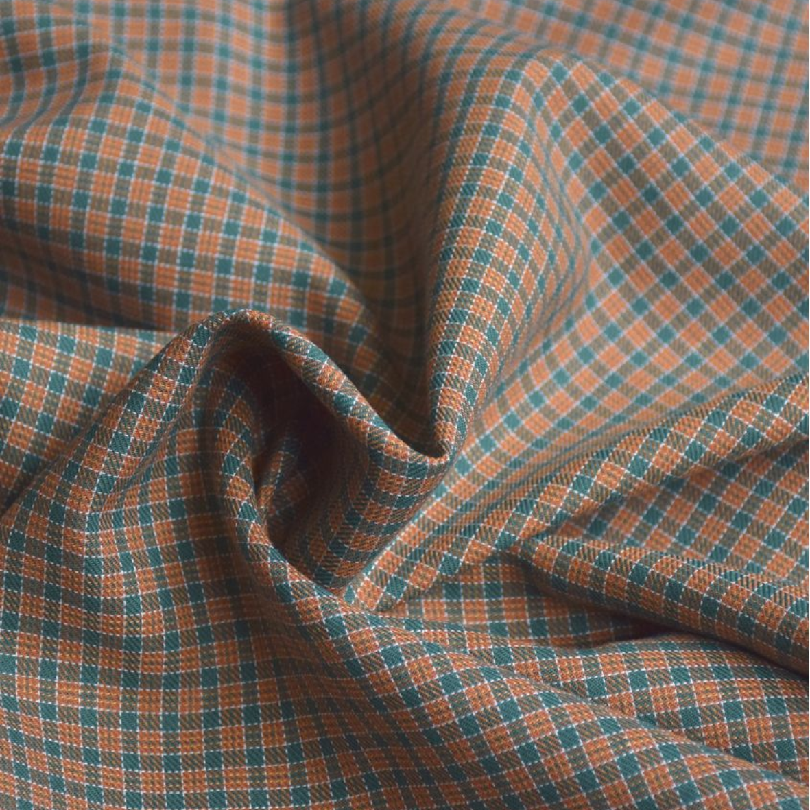 Tissu Coton "Moreen Checks" par Cousette