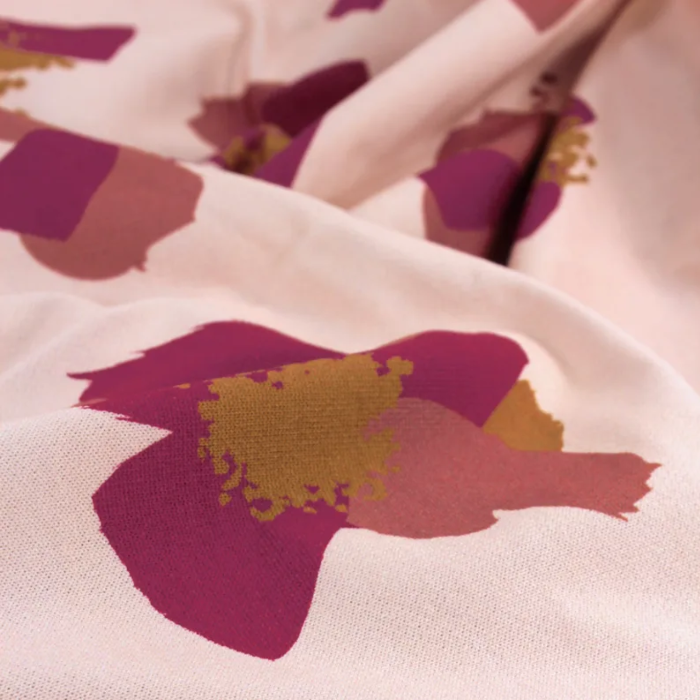 Tissu Sweat Molleton de Coton "Anémona" par Eglantine & Zoé