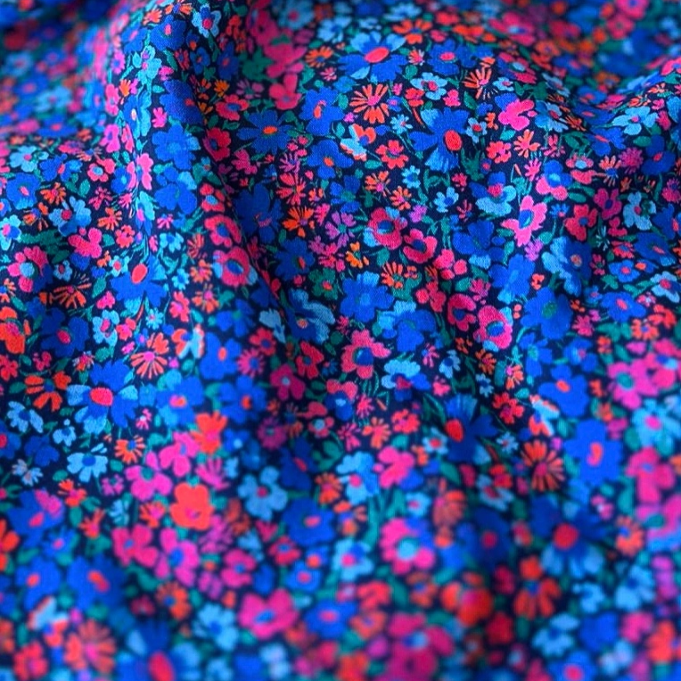 Tissu popeline de viscose "Capri" par My Dress Made - Imprimé en France