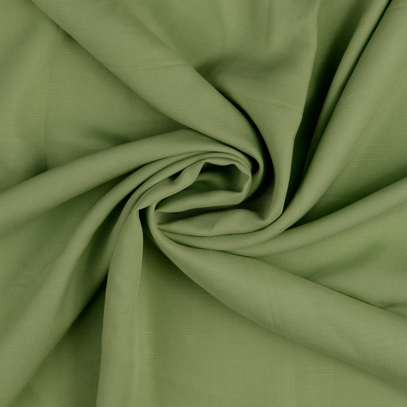 Sergé de Lin Lyocell Vert Menthe
