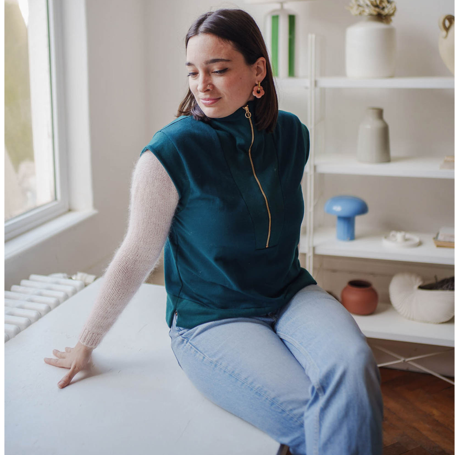 Patron de Sweat Fika de Lise Tailor de la taille S au XL