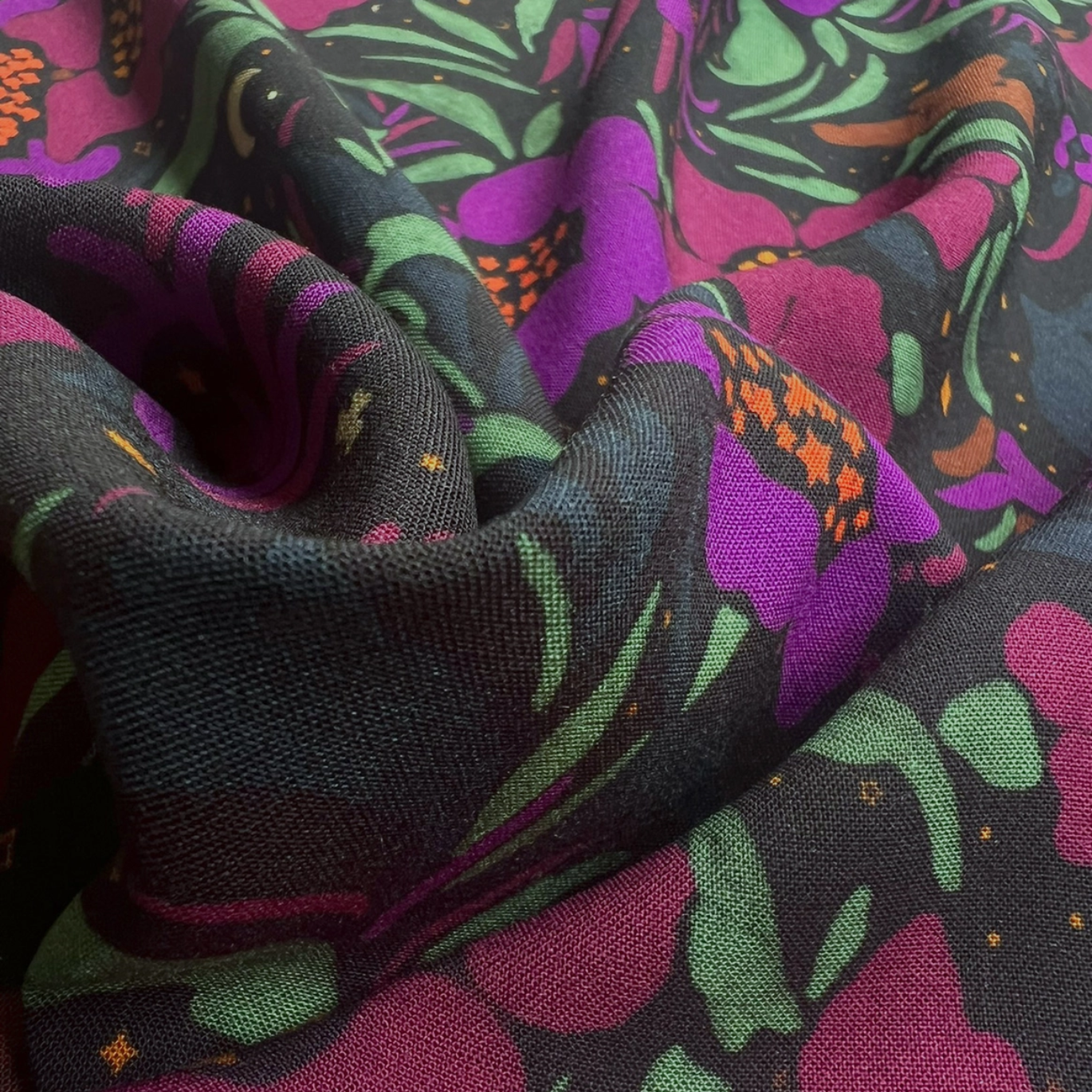 Tissu Viscose "Oracle" par Cousette