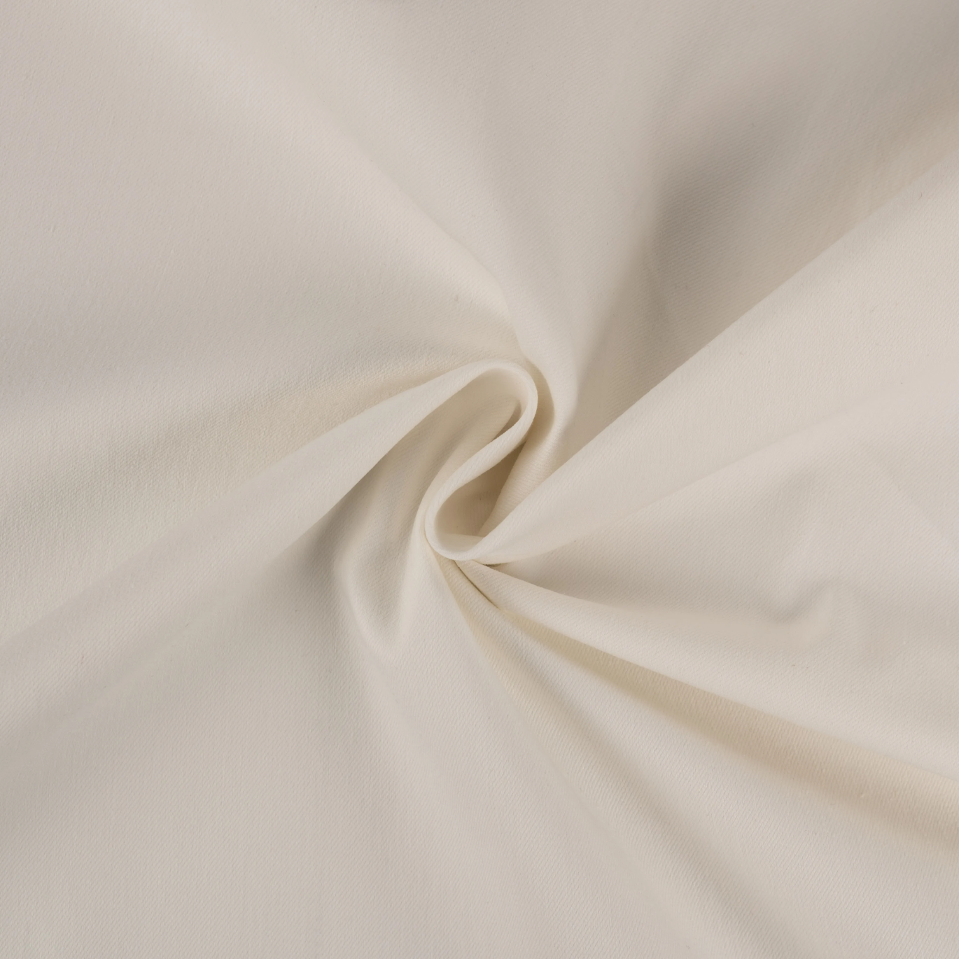 Tissu Gabardine Stretch Écru