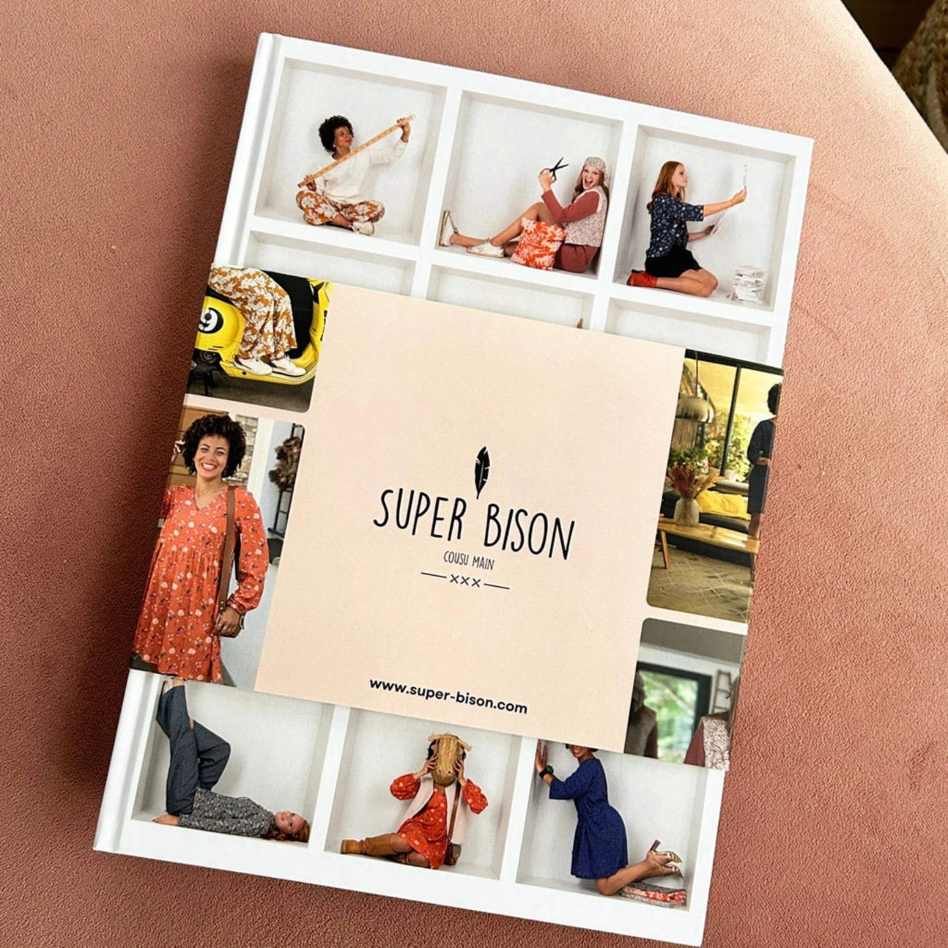 Livre "je couds mes premiers vêtements" avec Super Bison