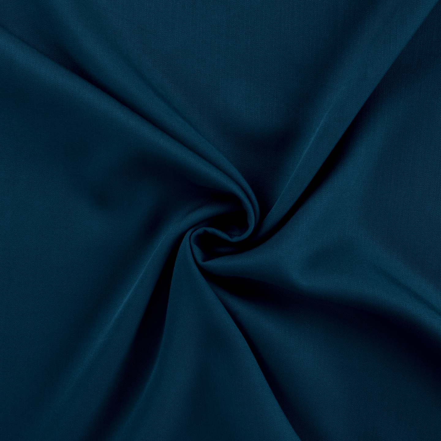 Viscose unie Bleu Paon Foncé