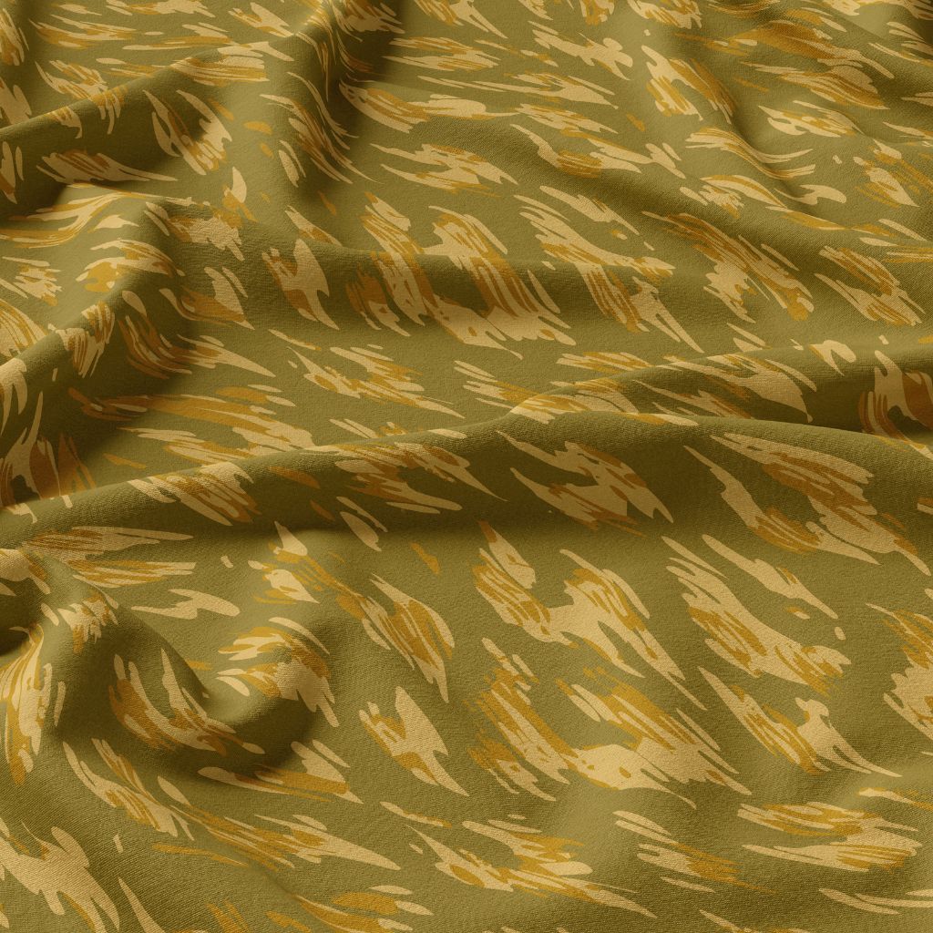 Viscose "Monique" Vert et Jaune