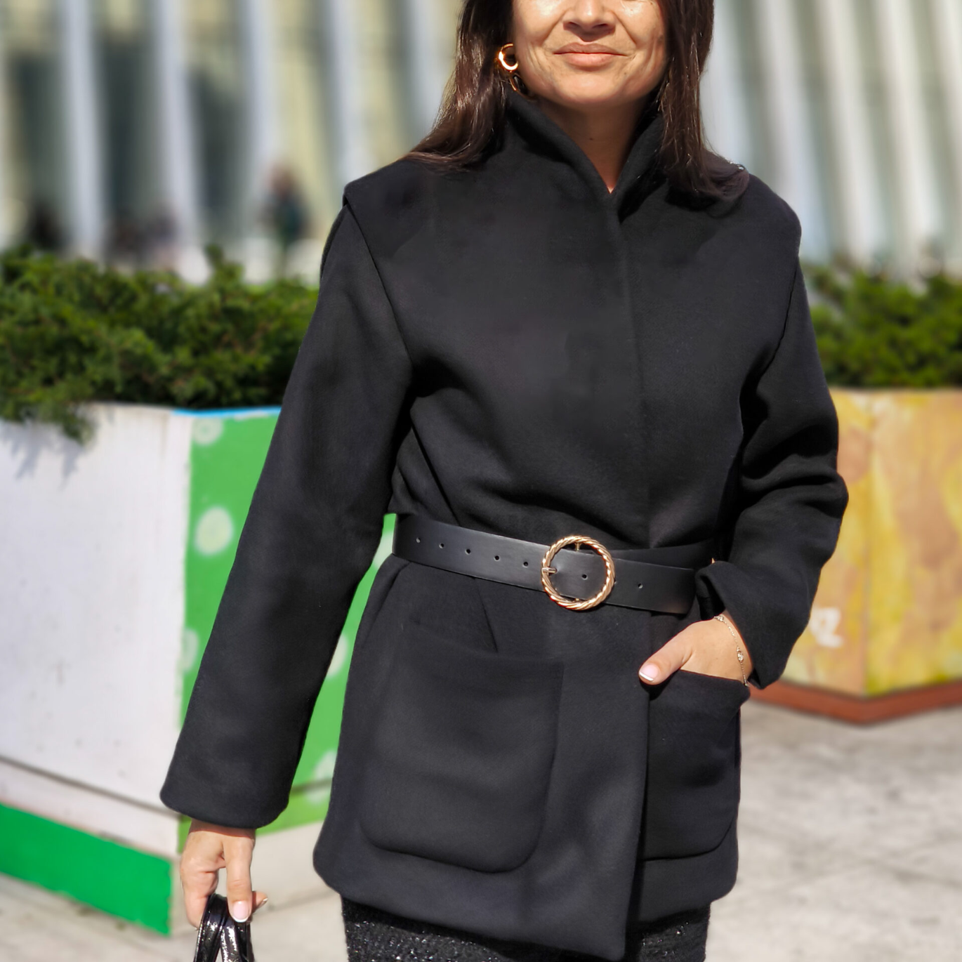 Patron de Manteau Soho de Clématisse Pattern du 34 au 52