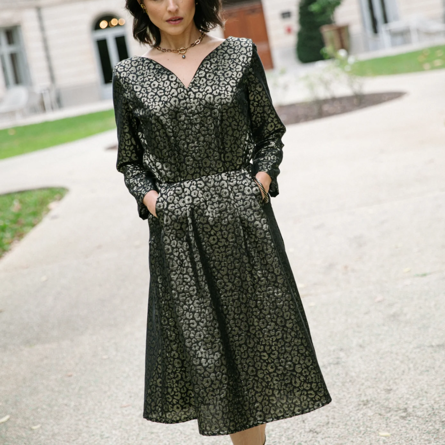 Patron de Robe Notte de Maison Fauve du 34 au 52