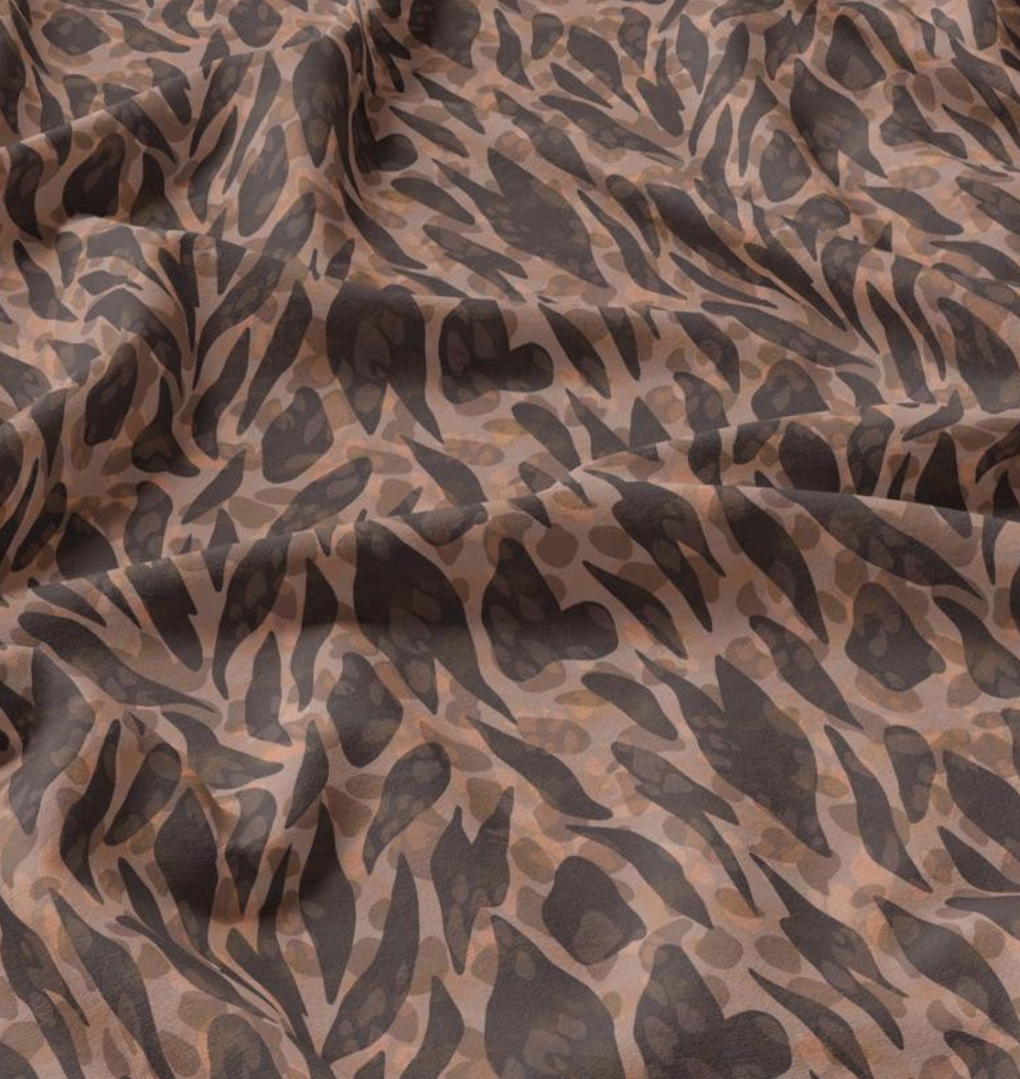 Viscose "Zomalia" Rose et bleu