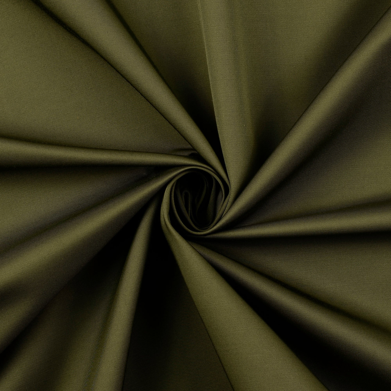 Tissu trench déperlant Olive "Pluvia" 200 g/m2