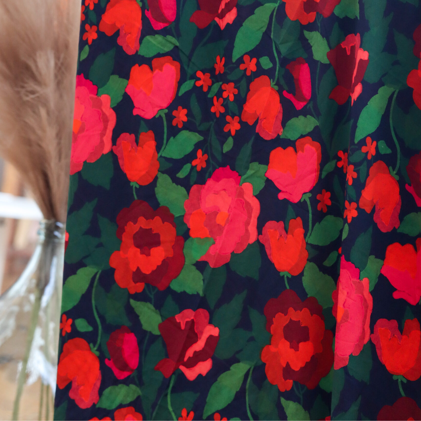 Viscose "La Roseraie" par Lise Tailor