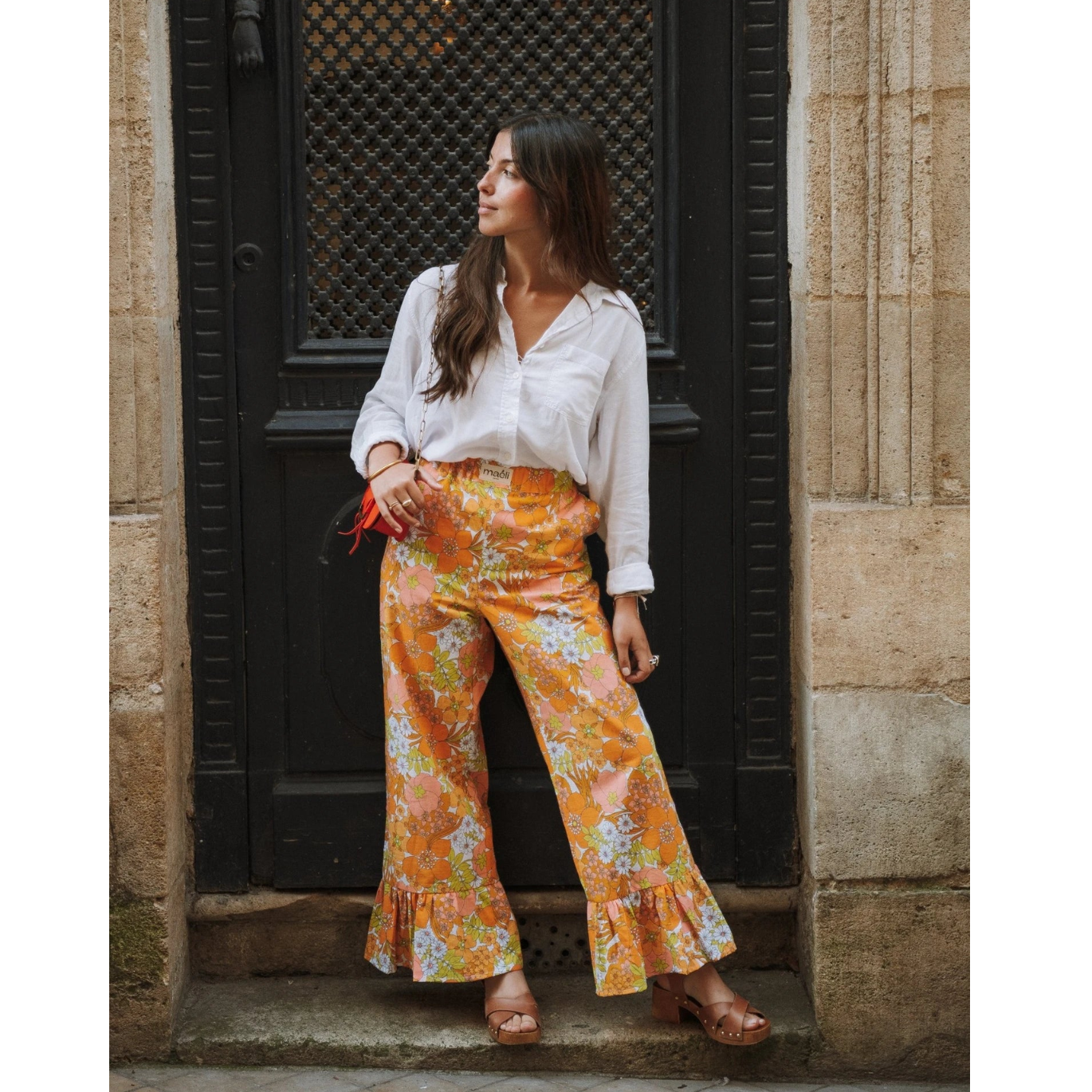Patron Pantalon à volants "Pauline" de Maéli Paris du 34 au 52