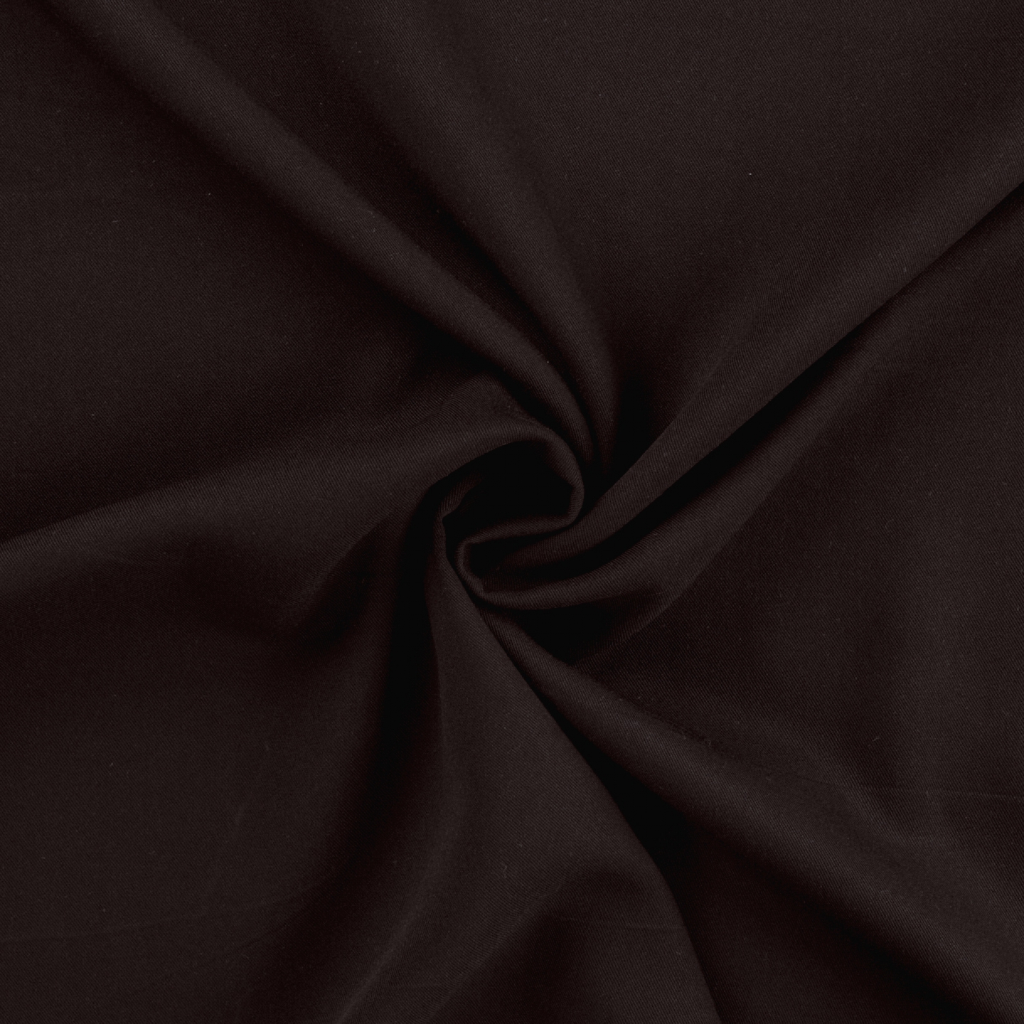 Viscose unie Marron Foncé