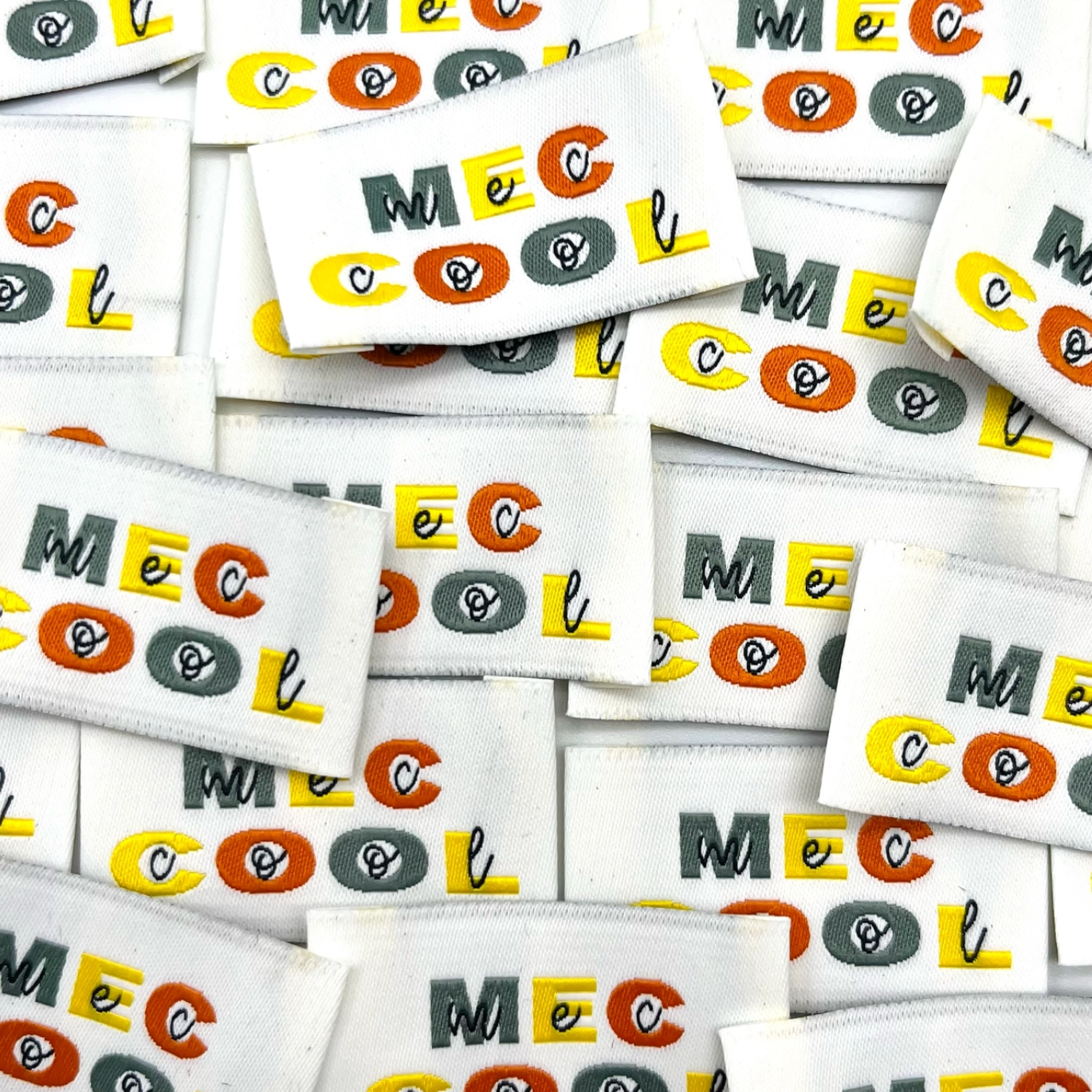 Étiquette à coudre "Mec Cool"