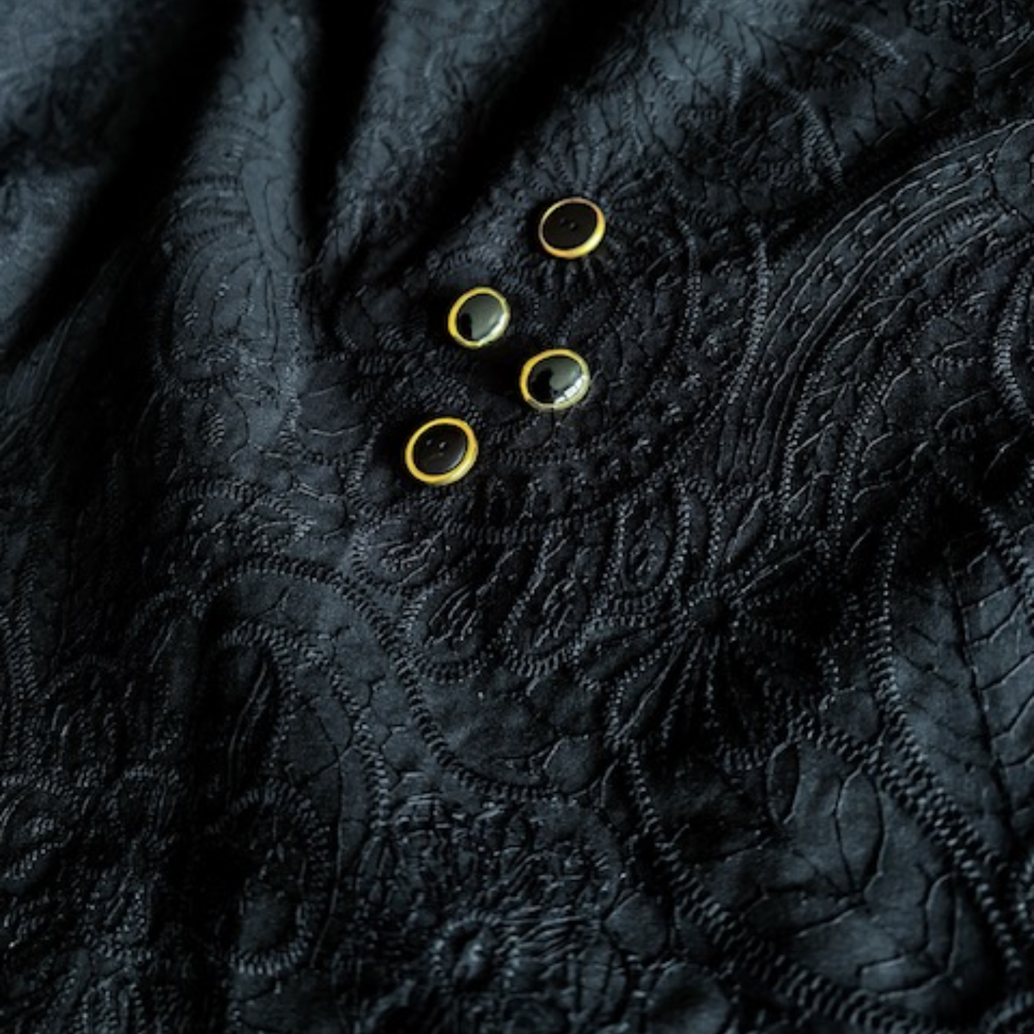 Tissu Broderie Anglaise "Luna" par My Dress Made - Imprimé en France