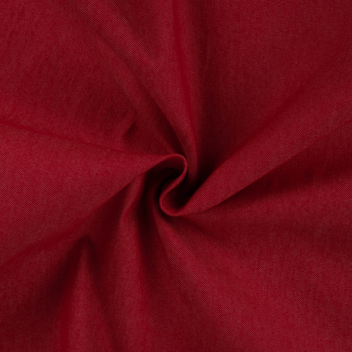 Tissu Gabardine Stretch Rouge