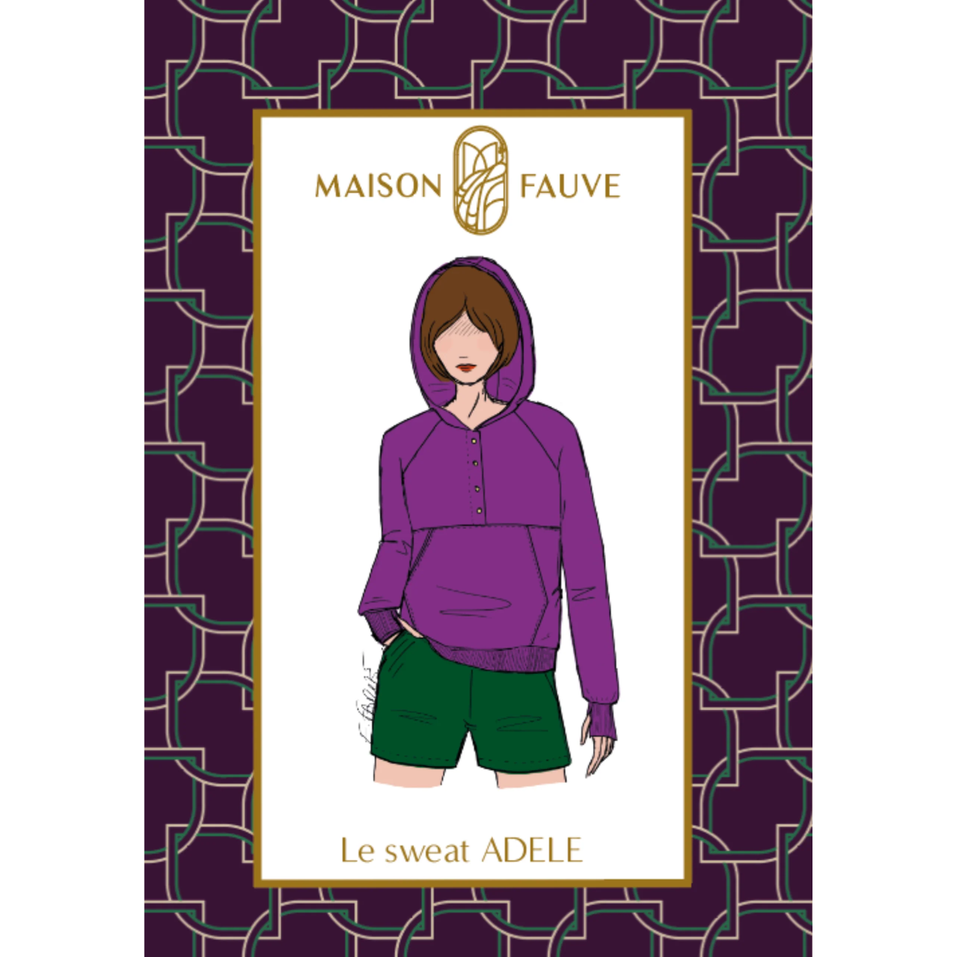 Patron Sweat Adèle de Maison Fauve du 34 au 52