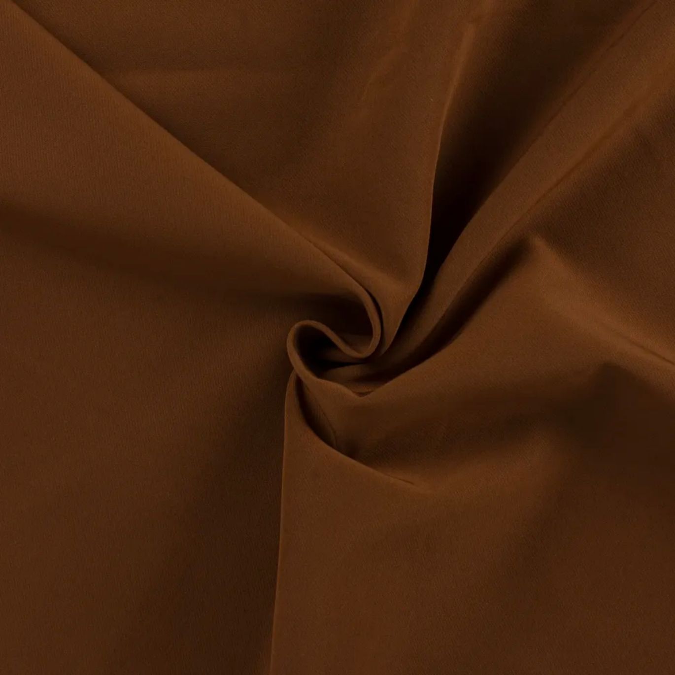 Tissu Polyester Elona Marron