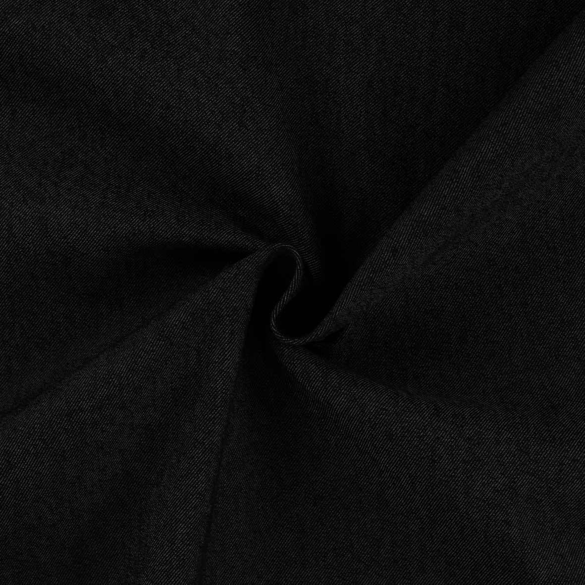 Tissu Gabardine Stretch Noir